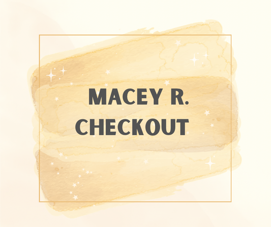 Macey check out