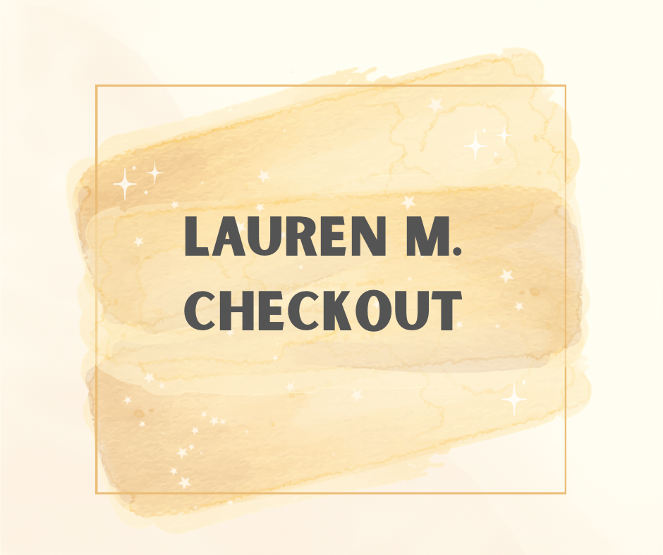 Lauren M checkout